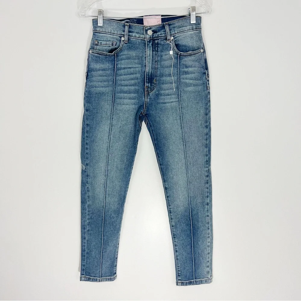 Revice Cali Denim Star Venus Crops Jeans Lightyear Wash NWOT Size 28